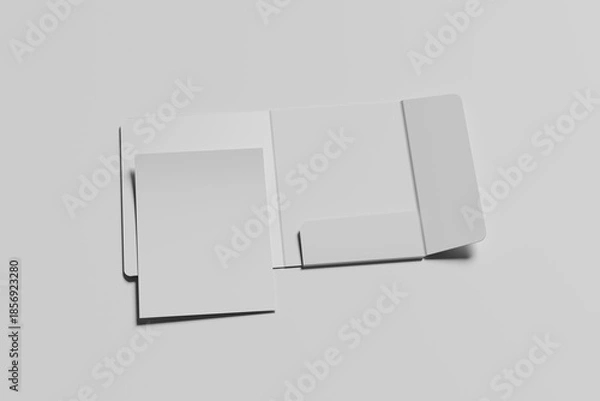 Obraz A4 Folder Mockup