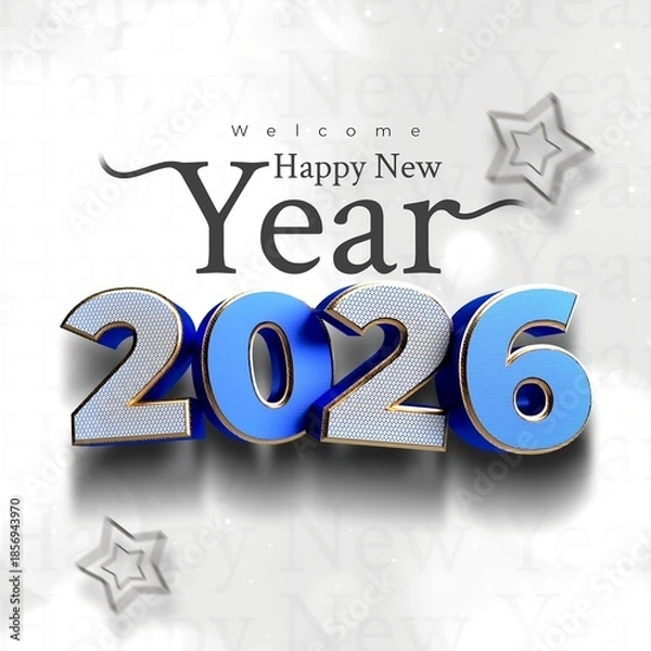 Obraz Happy New Year 2026