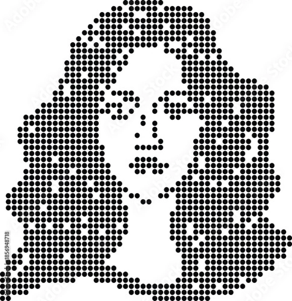 Obraz Simple Woman Face Design