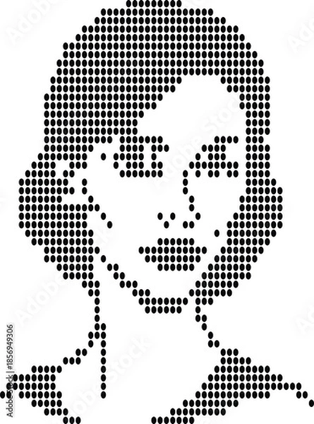 Obraz Simple Woman Face Design