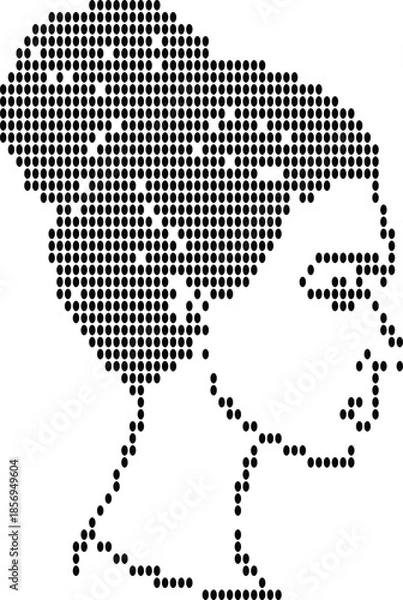 Obraz Simple Animal Dot Pattern