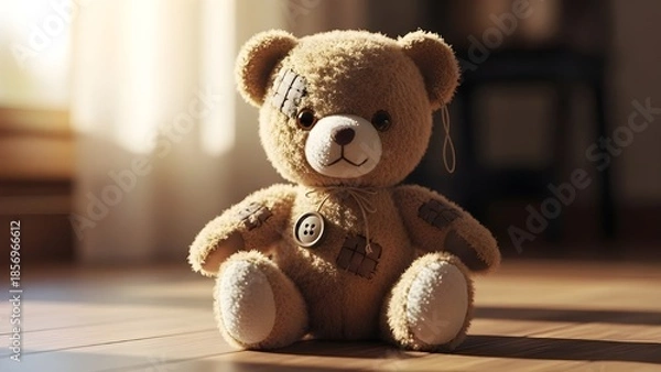 Fototapeta Teddy bear toy.