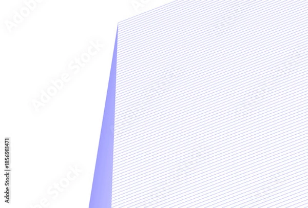 Obraz Abstract architecture 3D rendering