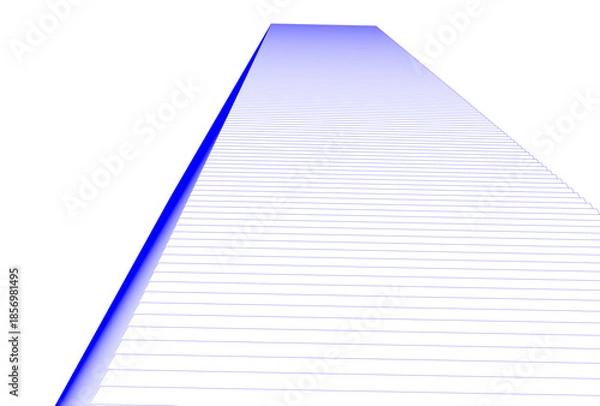 Obraz Abstract architecture 3D rendering