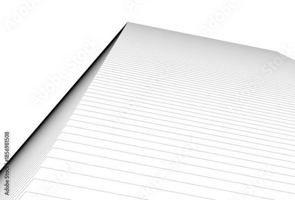 Obraz Abstract architecture 3D rendering