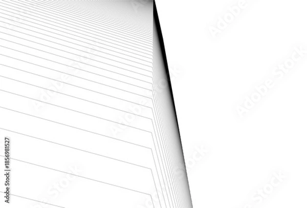 Obraz Abstract architecture 3D rendering