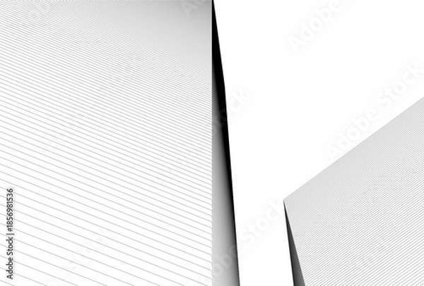 Obraz Abstract architecture 3D rendering