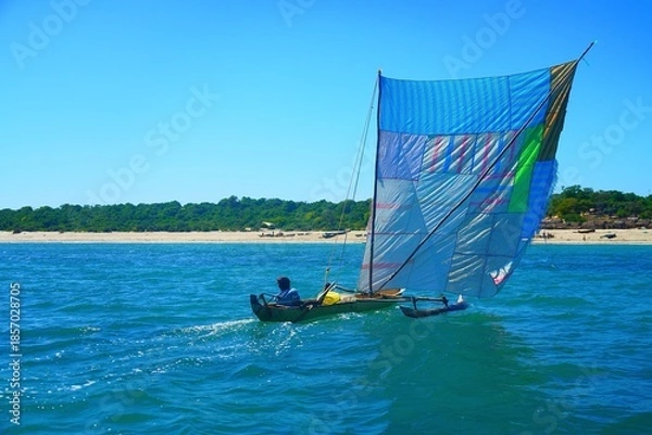Obraz Retour après la pêche