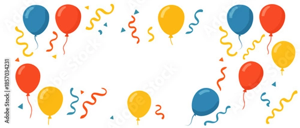 Obraz Golden wooden frame isolated on transparent background, Patterned and Vintage picture frame PNG format, old wide ornamental baroque picture frame 