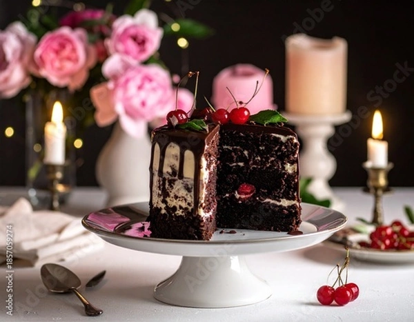 Obraz Schwarzwälder Kirschtorte