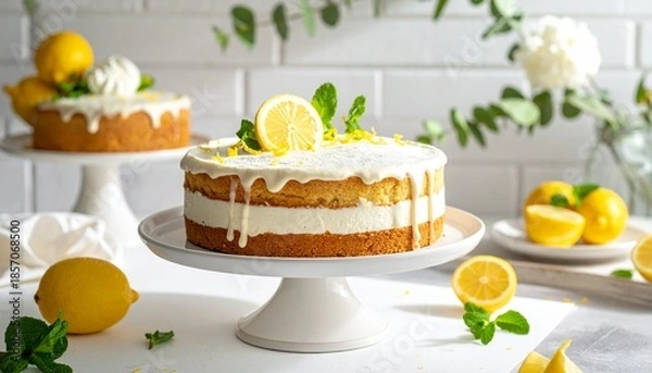 Obraz Zitronentorte