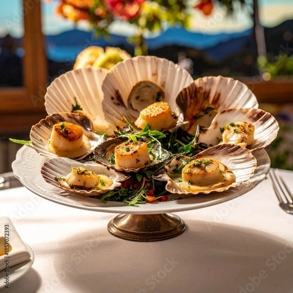 Obraz Jakobsmuscheln