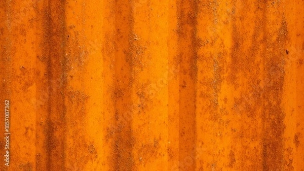 Fototapeta Textured rust surface with warm tones. Artificial intelligence image