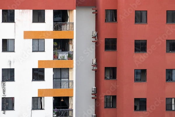 Obraz Fachada de prédio residencial