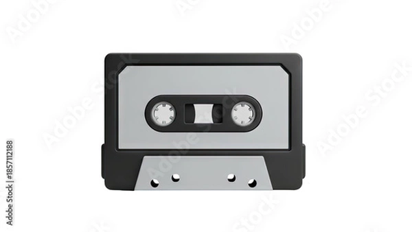 Obraz Cassette Tape on transparent background