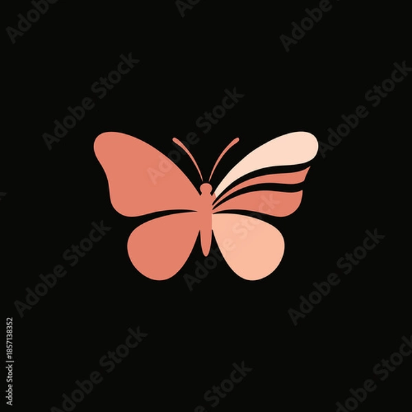 Obraz butterfly vector illustration