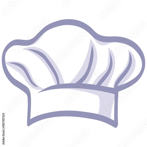 Fototapeta Chef Hat Cap Vector Illustration