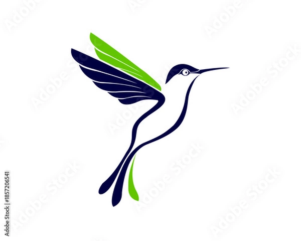 Obraz bird logo design and art
