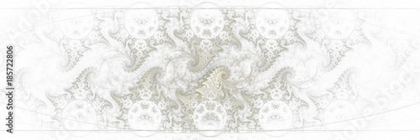 Obraz Fractal panoramic background