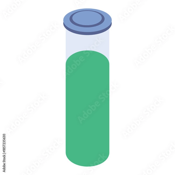 Obraz Single Test Tube