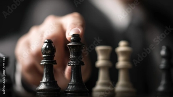 Obraz Chess strategy concept