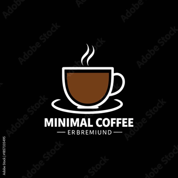 Obraz coffee cup logo