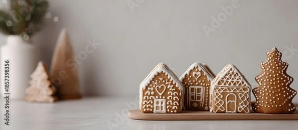 Fototapeta traditional Christmas gingerbread sweets