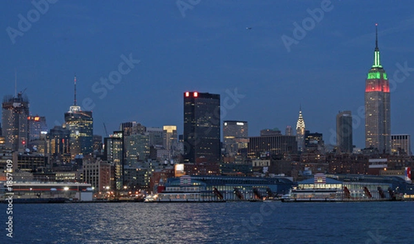 Obraz new york evening