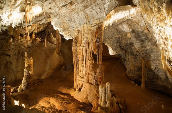 Obraz Columna en la cueva