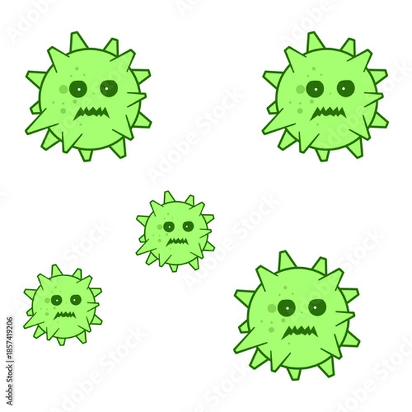 Obraz Zoster Virus Illustration