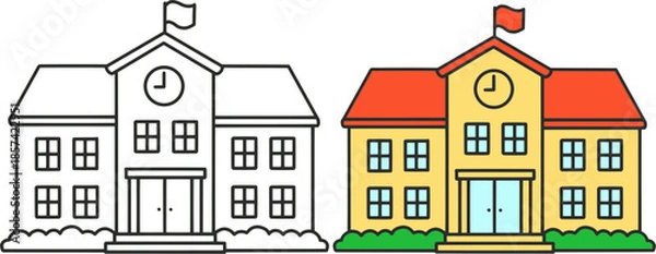 Obraz 학교_건물_새학기