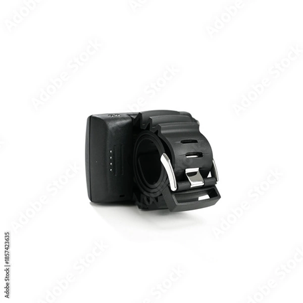 Fototapeta Dive computer isolated on white background 