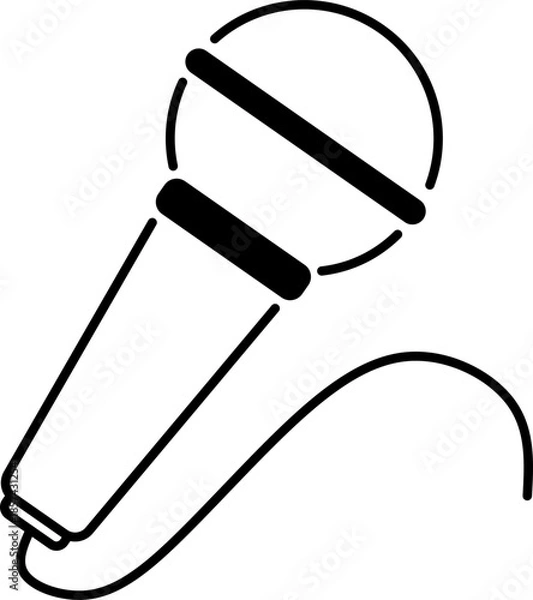 Fototapeta Microphone