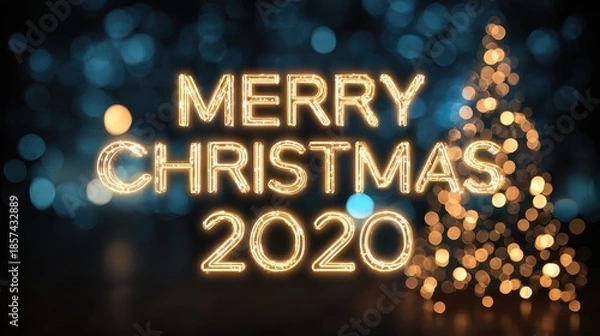 Obraz Merry christmas wallpaper