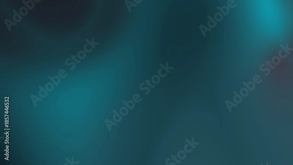 Obraz Abstract gradient teal blue background blurred flow