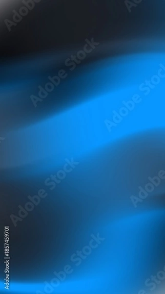 Obraz Abstract gradient blue black wave liquid background pattern modern