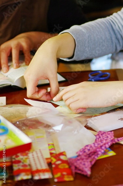 Fototapeta おる手