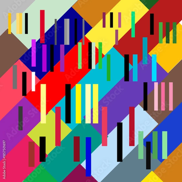 Fototapeta seamless geometric pattern