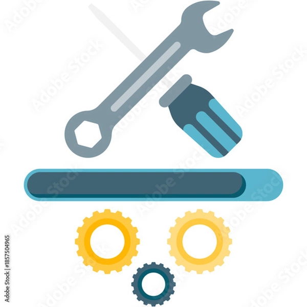Obraz Loading Maintenance Progress