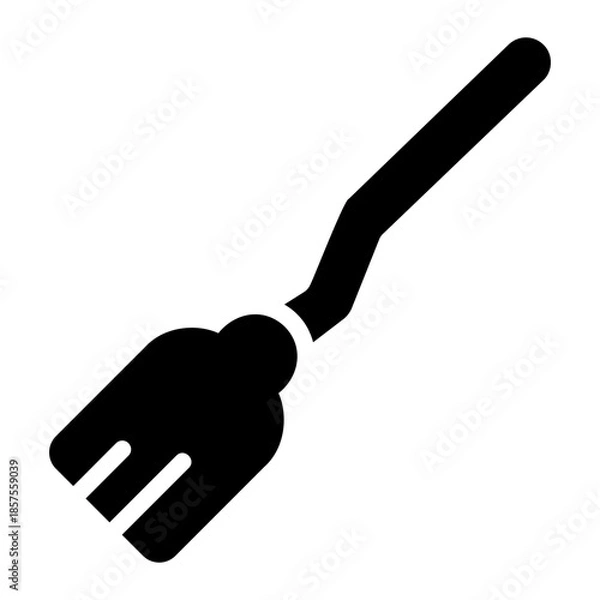 Fototapeta broom Solid icon