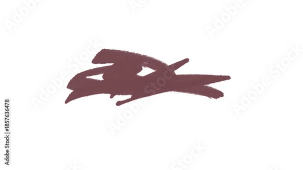 Obraz Muted Rose Redaction Brush