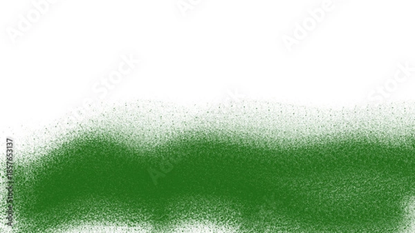 Obraz Deep Forest Green Spray Brush