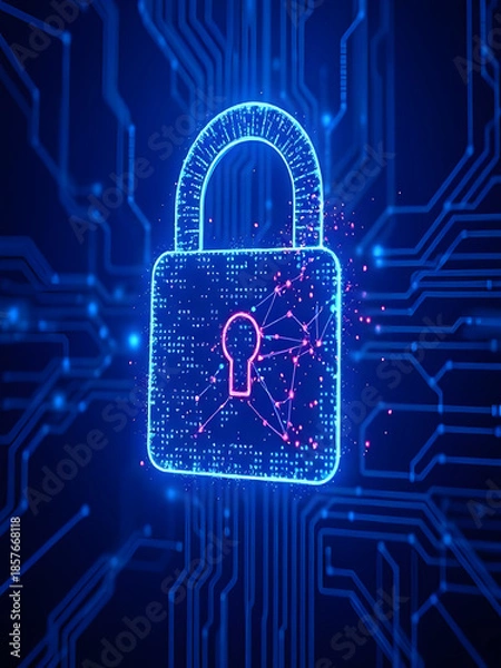 Obraz Cloud computing network infrastructure