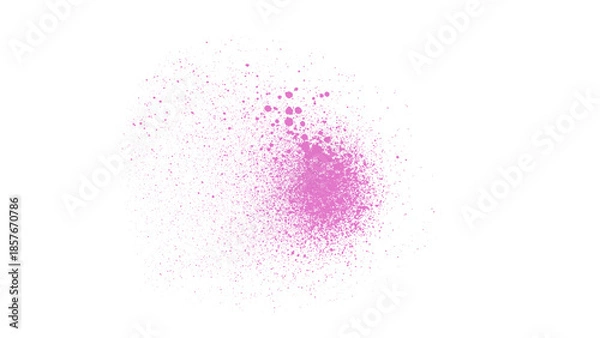 Obraz Bright Pink Spray Brush