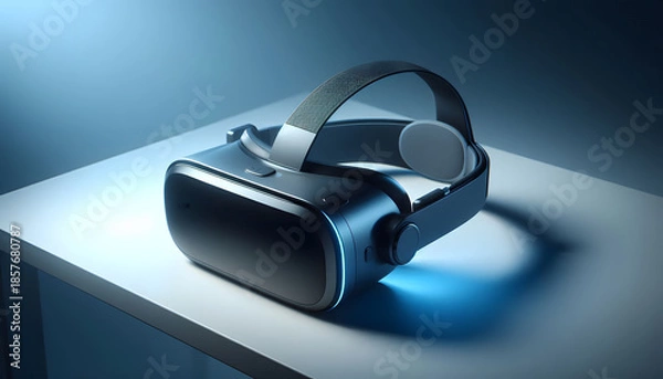 Obraz Modern virtual reality headset on display