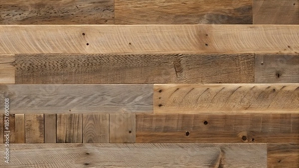 Obraz Rustic reclaimed wood plank texture background