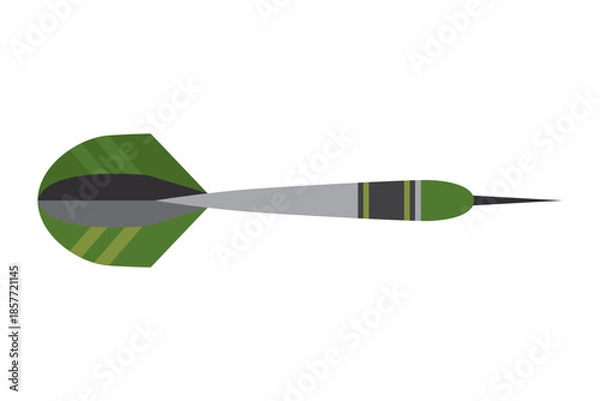 Obraz Dart icon isolated on white background