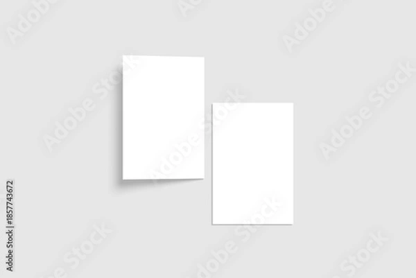 Obraz Blank Postcard Mockup
