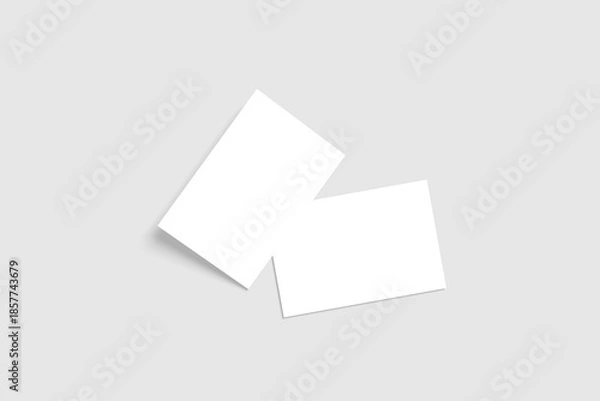 Obraz Blank Postcard Mockup