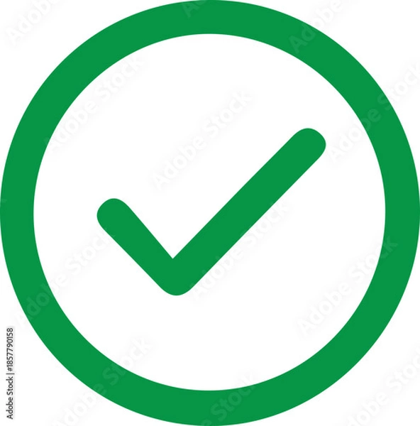 Obraz check mark icon